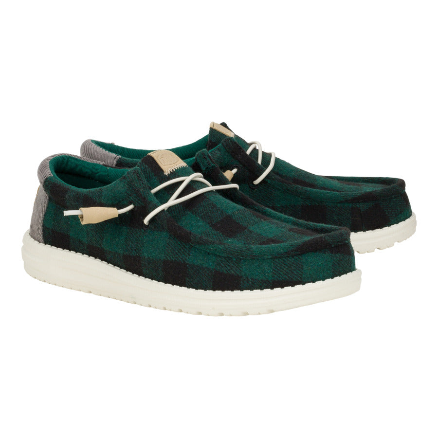 Wally Buffalo Plaid - Hunter Green - Image 3