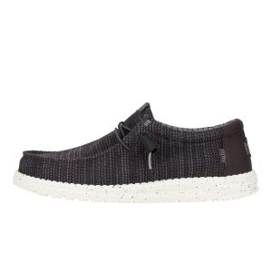 Wally Stretch Sox Wide - Black/White