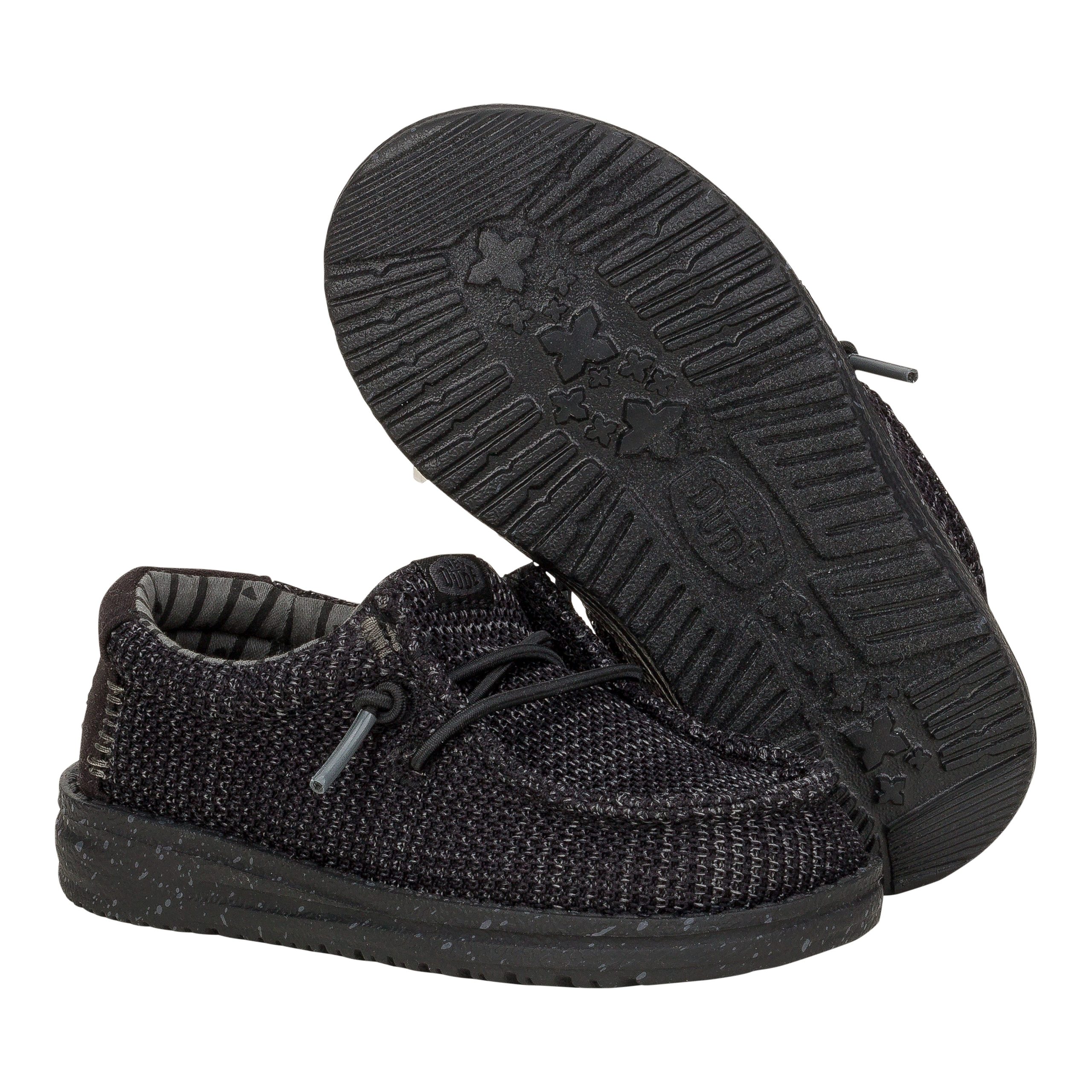 Wally Toddler Stretch Mesh - Black/Black - Image 3
