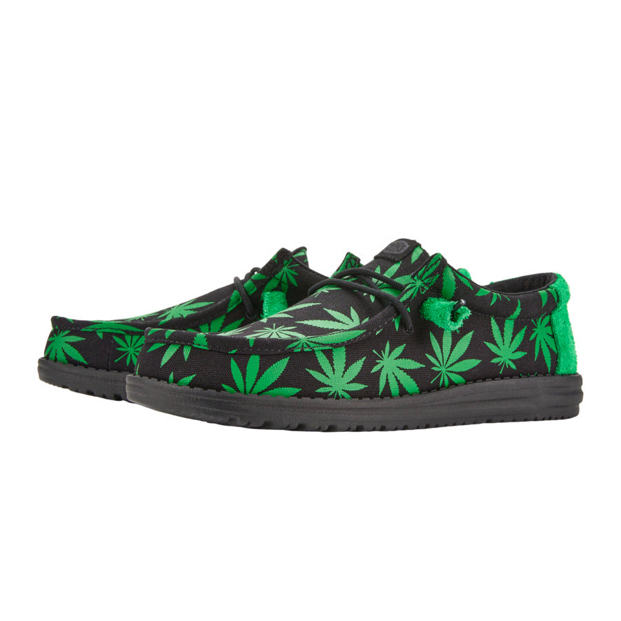 Wally Dazed 'N Dude - Black/Green - Image 2