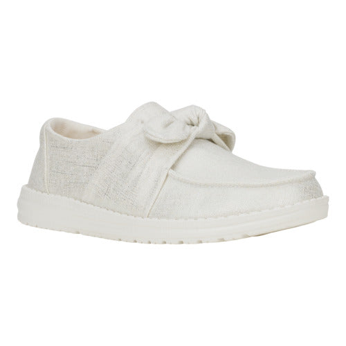 Wendy Bow Shimmer - Metallic Silver - Image 7