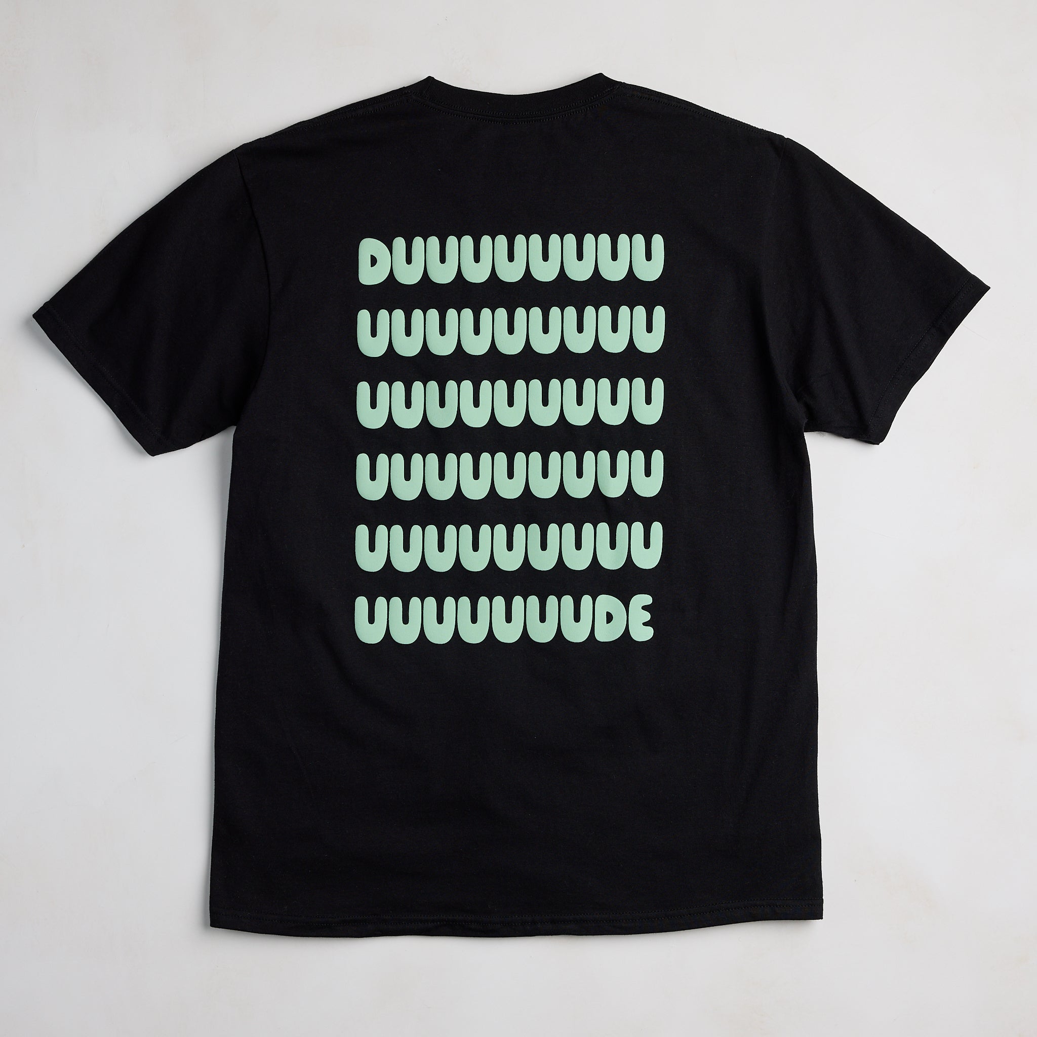 Duuuuuude Tee - Black/Mint - Image 3